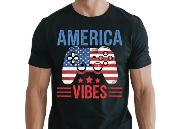 America Gaming Patriotic 4th of July USA