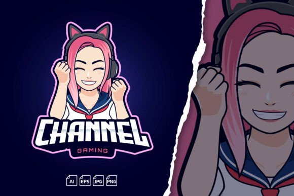 Channel Gaming Logo Girl: Build a Professional Gaming Brand Identity