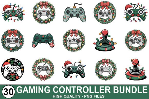 Christmas Gaming Controller Bundle: Practical Designs for Holiday Projects