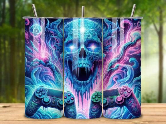 Elevating Game Day Style: The Creative Potential of the Gaming Gamer Gift Video Game Tumbler V.3