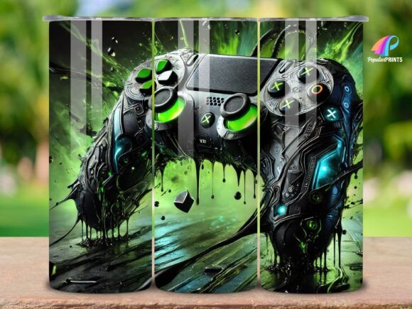 Enchanted Gaming Controller Tumbler V.1: A Gamer’s Essential for Premium Tumbler Crafting