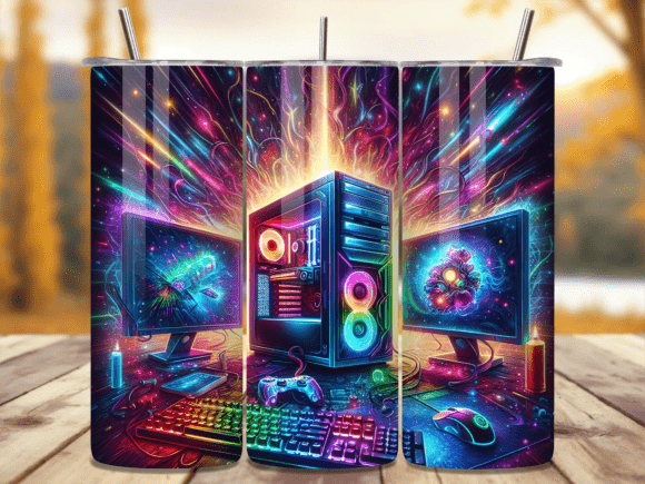 Everything You Need to Know About the Gaming PC Desktop Neon Tumbler Wrap