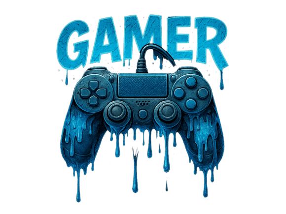 Gamer PNG Gaming Sublimation Design – Premium Art by Sofiamastery