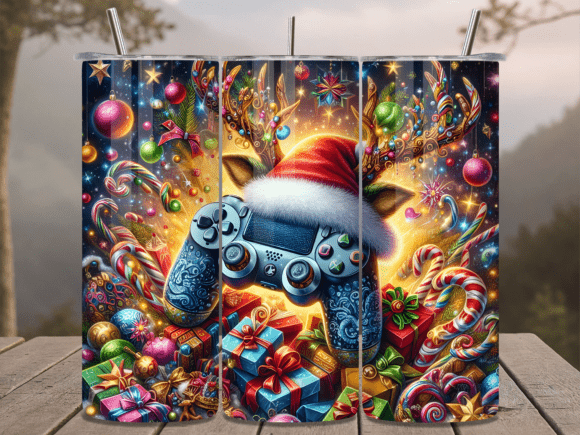 Gaming Christmas Controller Tumbler Wrap: Your Ultimate Guide to Festive Sublimation Design