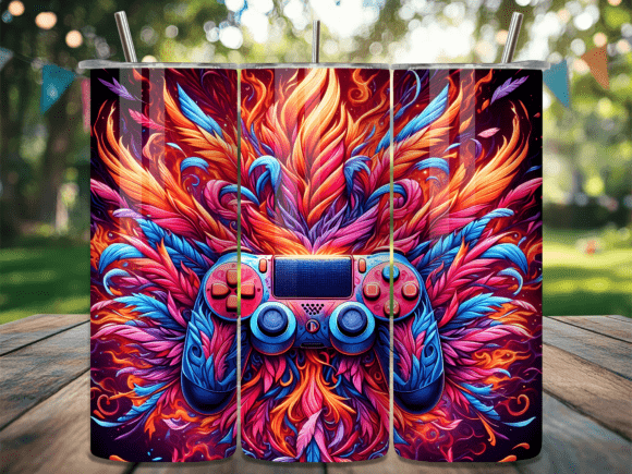 Gaming Controller Flame Art Tumbler Wrap: What to Check Before You Download, Design, or Press