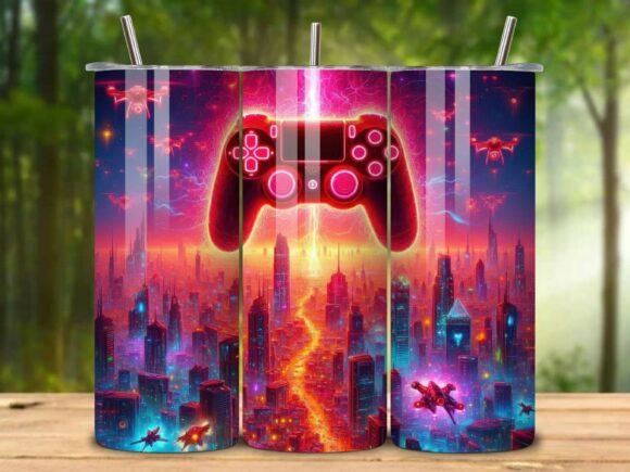 Gaming Gamer Gift Video Game Tumbler V.5