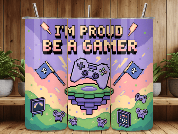 Gaming Pixel Art Tumbler Wrap Design PNG: What to Know Before You Buy and Sublimate