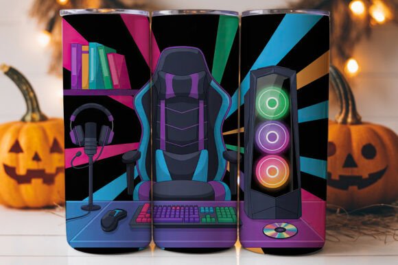 Gaming Setup 20oz Tumbler Wrap: A Designer's Guide