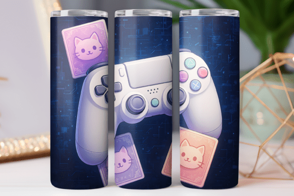 Gaming Tumbler Wrap 20oz Skinny PNG Art: A Strategic Tool for Creators and Small Business Owners