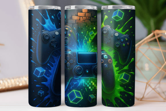Gaming Tumbler Wrap Design: The Ultimate Guide to 20oz Skinny Sublimation Wraps