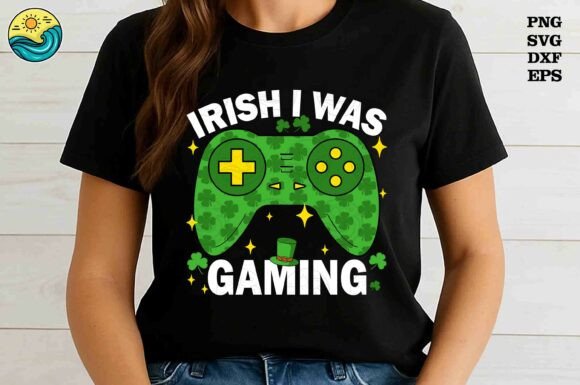 Irish I Was Gaming Controller SVG: A Practical Look at This St. Patrick's Day Gamer Design