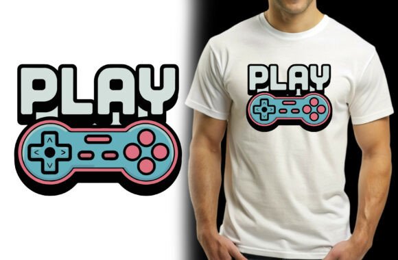 Play Gaming T Shirt Design: A Practical Resource for Custom Apparel and Print-on-Demand