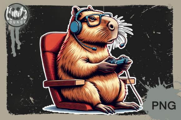 Why Capybara Gaming Gamer Is the Sublimation Design Trend Creators and Entrepreneurs Need to Know